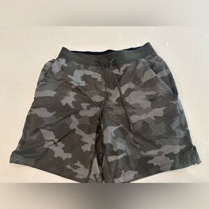 lululemon athletica Black Camo Men Shorts
